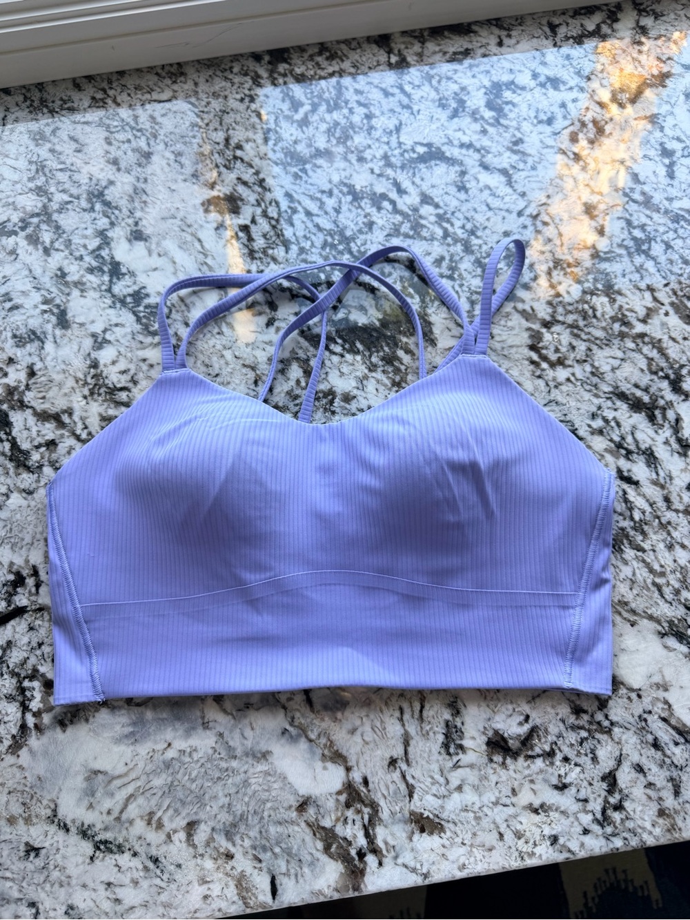 lululemon athletica Lilac Strappy Sports Bra